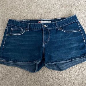 Size 13 Levi’s Shorty Shorts